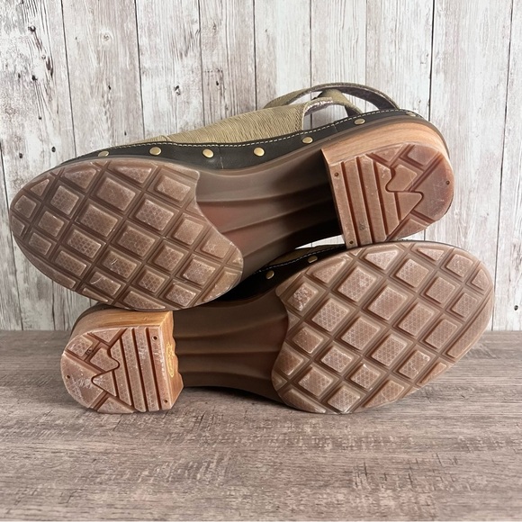 Women's Chaco Casual Clogs Moss Green Size 9 - Picture 7 of 7